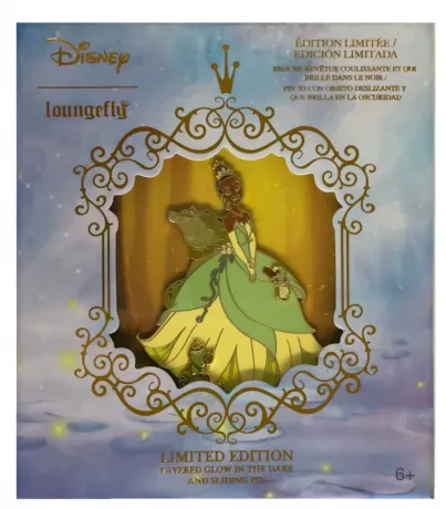 Pin Collector Box Tiana Glow Loungefly