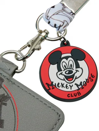 Porte-cartes avec Cordon Disney 100 Club Mickey Mouse Loungefly