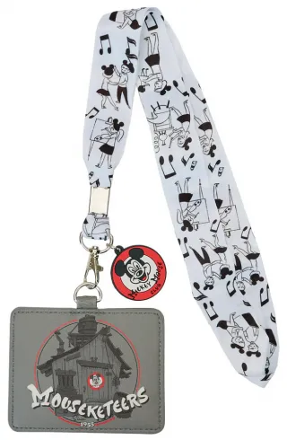 Porte-cartes avec Cordon Disney 100 Club Mickey Mouse Loungefly