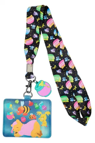 Porte-cartes avec Cordon Winnie l&#039;Ourson rêve Éfélants et Nouifs Loungefly