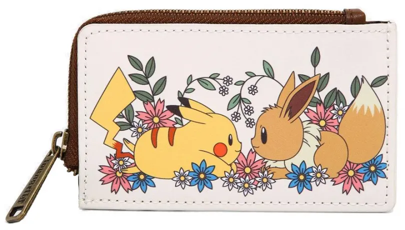 Porte-cartes Evoli et Pikachu floral Loungefly