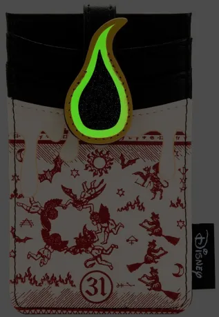 Porte-cartes Hocus Pocus Bougie Flamme Noire Glow Loungefly