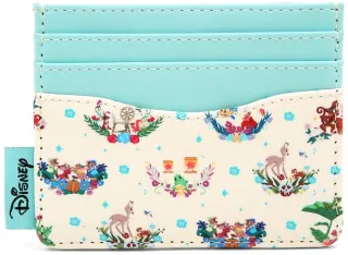 Porte-cartes Les Amis des Princesses Disney Floral Loungefly