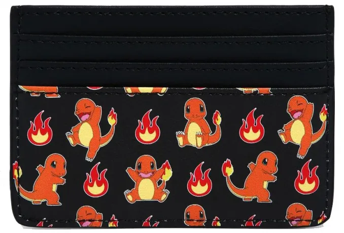 Porte-cartes Salamèche Flammes Loungefly