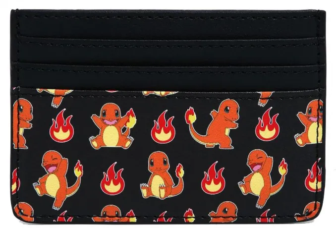 Porte-cartes Salamèche Flammes Loungefly