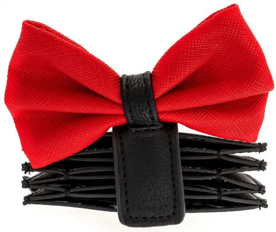 Porte-cartes à Pois Minnie Mouse avec Nœud Rouge Loungefly