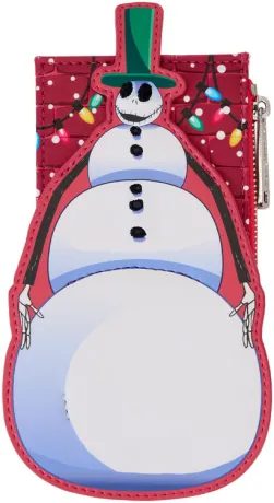 Porte-cartes bonhomme de neige Jack Cosplay Glow Loungefly