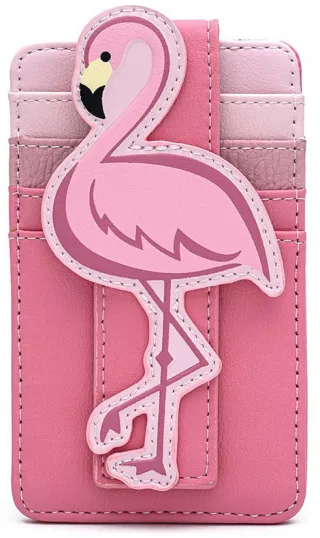 Porte-cartes Flamant Rose Pool Party Loungefly