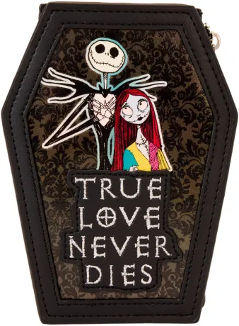 Porte-cartes Jack &amp; Sally Cercueil Loungefly