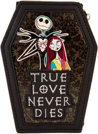 Porte-cartes Jack &amp; Sally Cercueil Loungefly