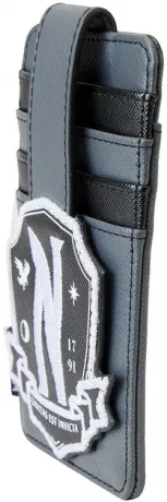 Porte-cartes Mercredi Addams Uniforme de la Nevermore Academy Loungefly