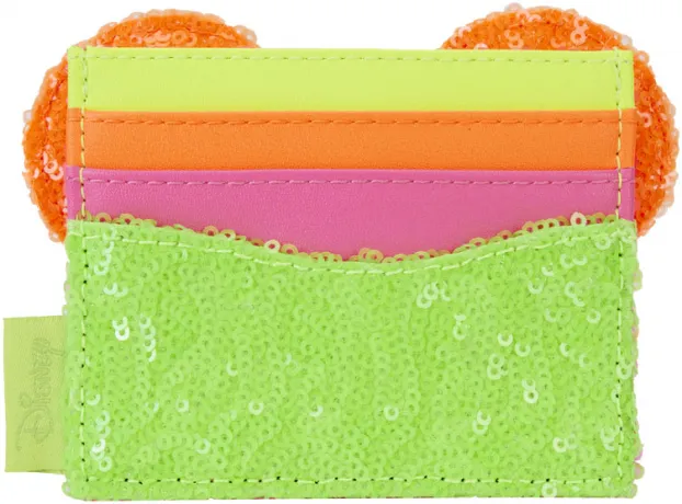 Porte cartes Minnie Mouse Neon Sequin Loungefly