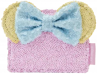 Porte-cartes Minnie Mouse Pastel Sequin Loungefly