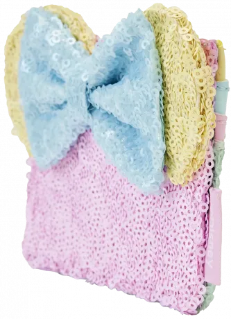 Porte-cartes Minnie Mouse Pastel Sequin Loungefly