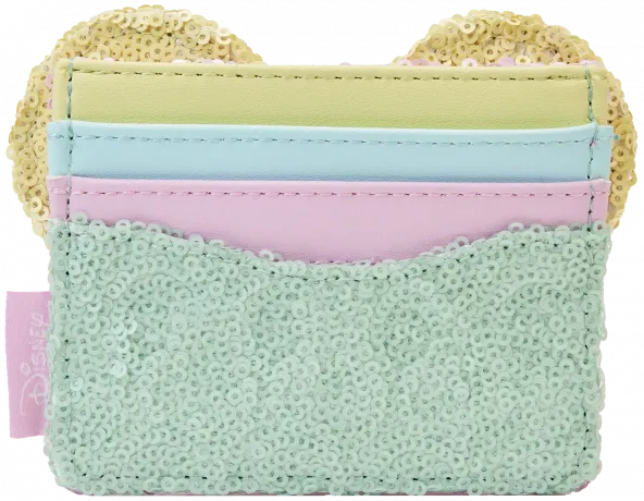 Porte-cartes Minnie Mouse Pastel Sequin Loungefly