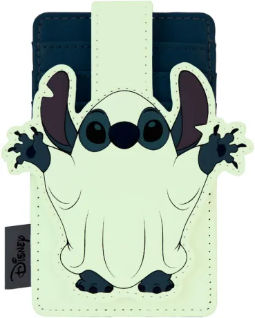 Porte-cartes Stitch Fantôme Costume Glow Loungefly