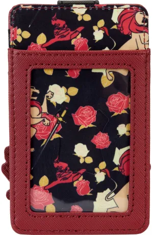 Porte cartes Tatouage Floral de la Maison Gryffondor Loungefly