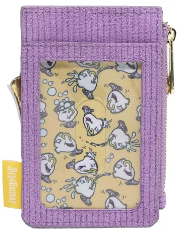 Porte cartes Velours côtelé Zip Figural Loungefly