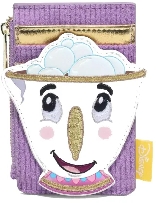 Porte cartes Velours côtelé Zip Figural Loungefly