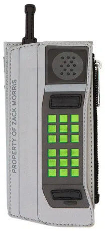 Porte-cartes Zack Morris Téléphone Rétro Glow Loungefly