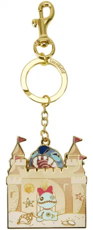 Porte-clés Stitch dans le Château de Sable Surprise Loungefly