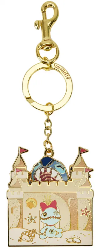 Porte-clés Stitch dans le Château de Sable Surprise Loungefly