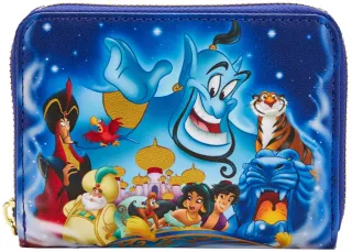 Portefeuille zippé Aladdin 30ème Anniversaire Loungefly
