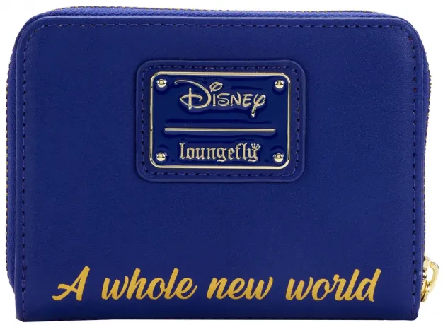 Portefeuille zippé Aladdin 30ème Anniversaire Loungefly
