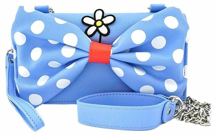 Porte-monnaie à main Positivement Minnie Mouse à Pois Loungefly