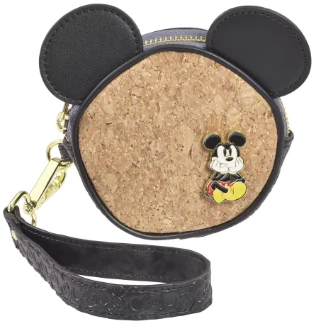 Porte-monnaie Mickey en liège Loungefly