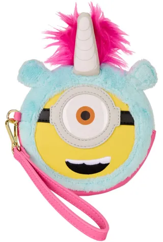 Porte-monnaie Minion Costume Fluffy Licorne Peluche Cosplay Loungefly