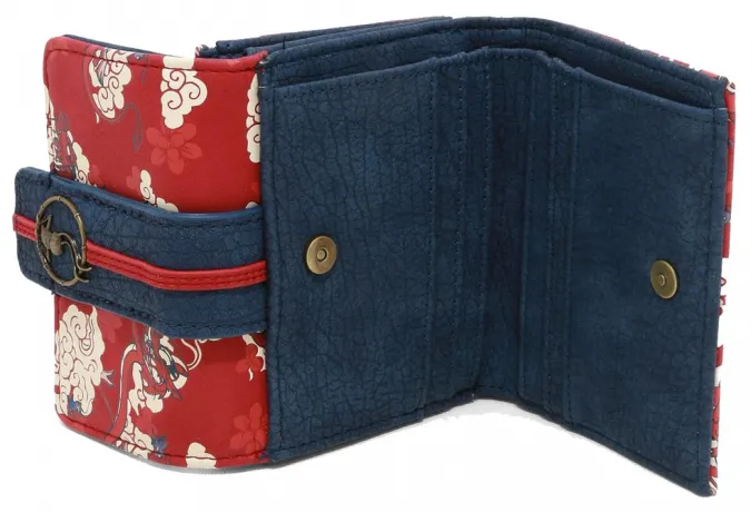 Porte-monnaie Mushu et Cri-Kee Nuages Loungefly