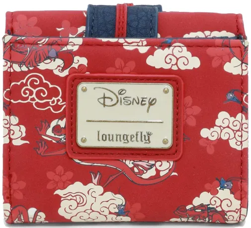 Porte-monnaie Mushu et Cri-Kee Nuages Loungefly