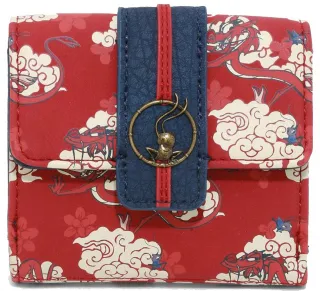 Porte-monnaie Mushu et Cri-Kee Nuages Loungefly