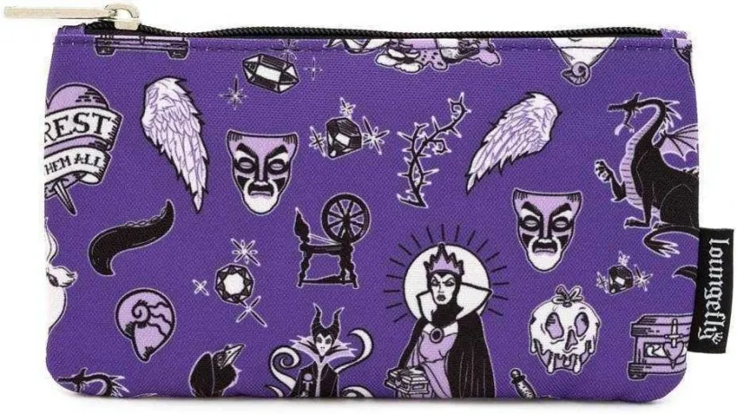 Trousse à crayons Villains Icônes Nylon Impression Intégrale Loungefly