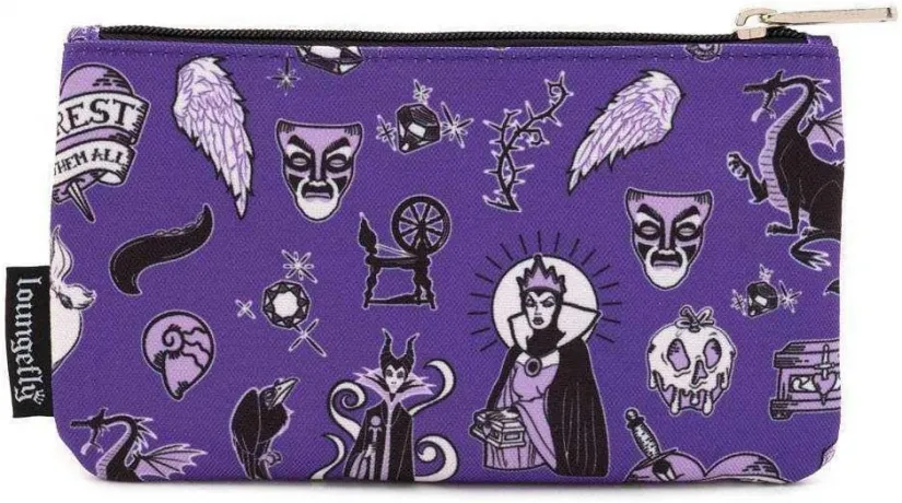 Trousse à crayons Villains Icônes Nylon Impression Intégrale Loungefly