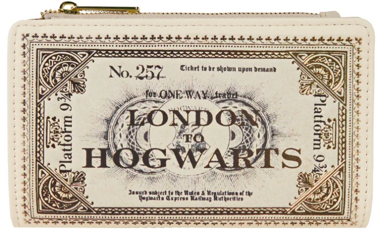 Portefeuille à deux volets Poudlard Express Ticket Loungefly