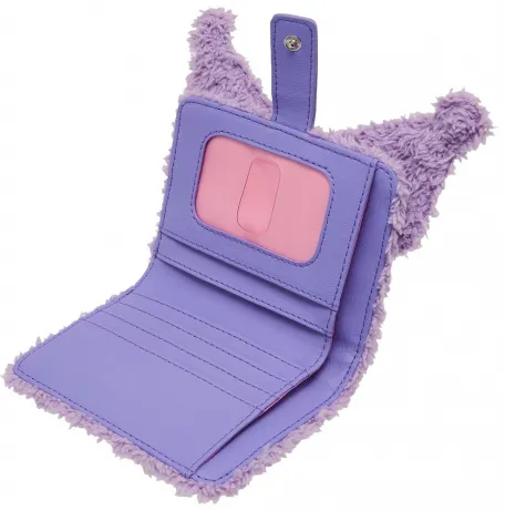 Portefeuille à deux volets Kuromi Rose Pastel Peluche Cosplay Loungefly