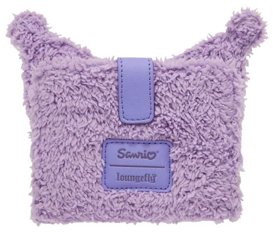 Portefeuille à deux volets Kuromi Rose Pastel Peluche Cosplay Loungefly