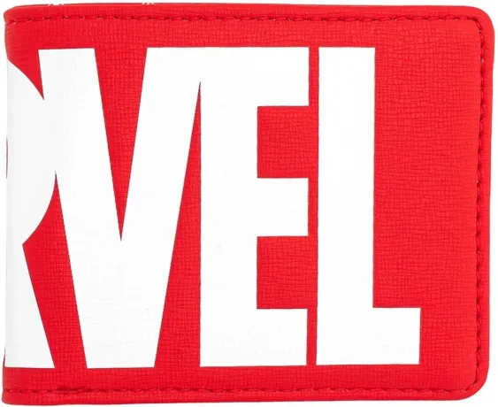 Portefeuille à deux volets Logo Marvel Loungefly