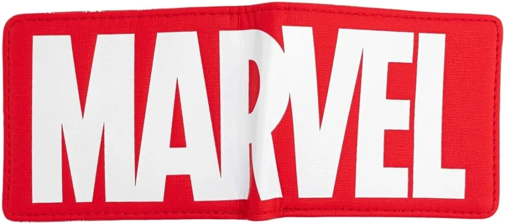 Portefeuille à deux volets Logo Marvel Loungefly