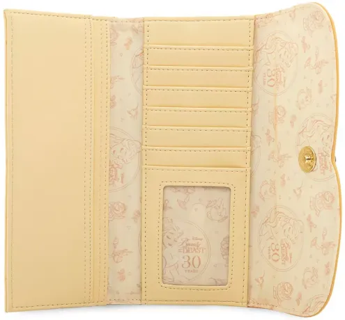 Portefeuille à rabat 30ème Anniversaire Belle Cosplay Loungefly