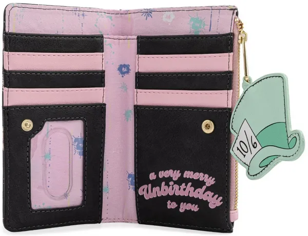 Portefeuille à rabat Un Joyeux Non-Anniversaire Loungefly