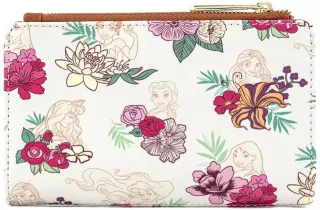 Portefeuille à rabat Automne Floral Impression Intégrale Loungefly