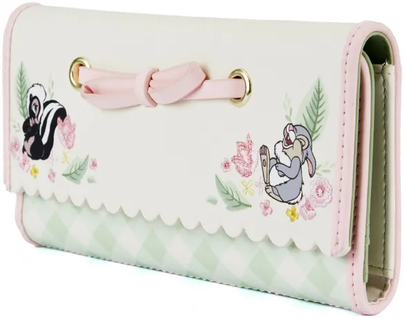 Portefeuille à rabat Bambi Printemps Vichy Loungefly