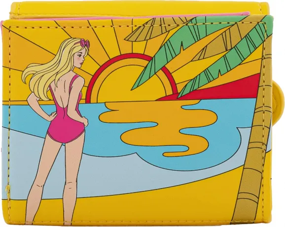 Portefeuille à rabat Barbie Fun In The Sun Loungefly