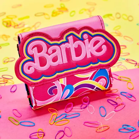 Portefeuille à rabat Barbie Totally Hair 30ème Anniversaire Loungefly