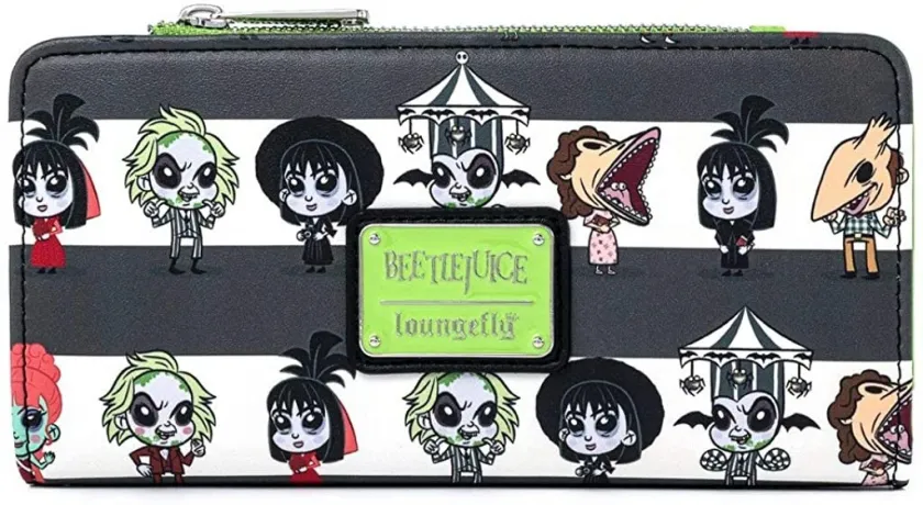 Portefeuille à rabat Beetlejuice Chibi Loungefly