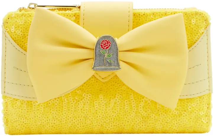 Portefeuille à rabat Belle Sequin Loungefly