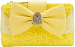 Portefeuille à rabat Belle Sequin Loungefly